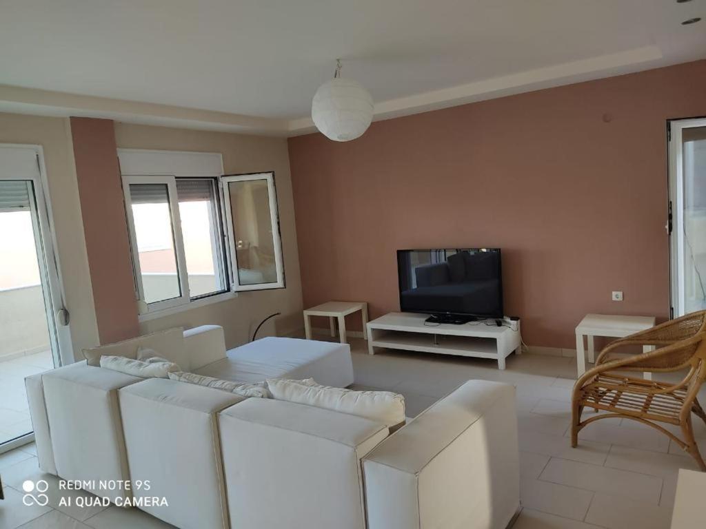 Fotis Apartments Skala Neon Kydonion Esterno foto