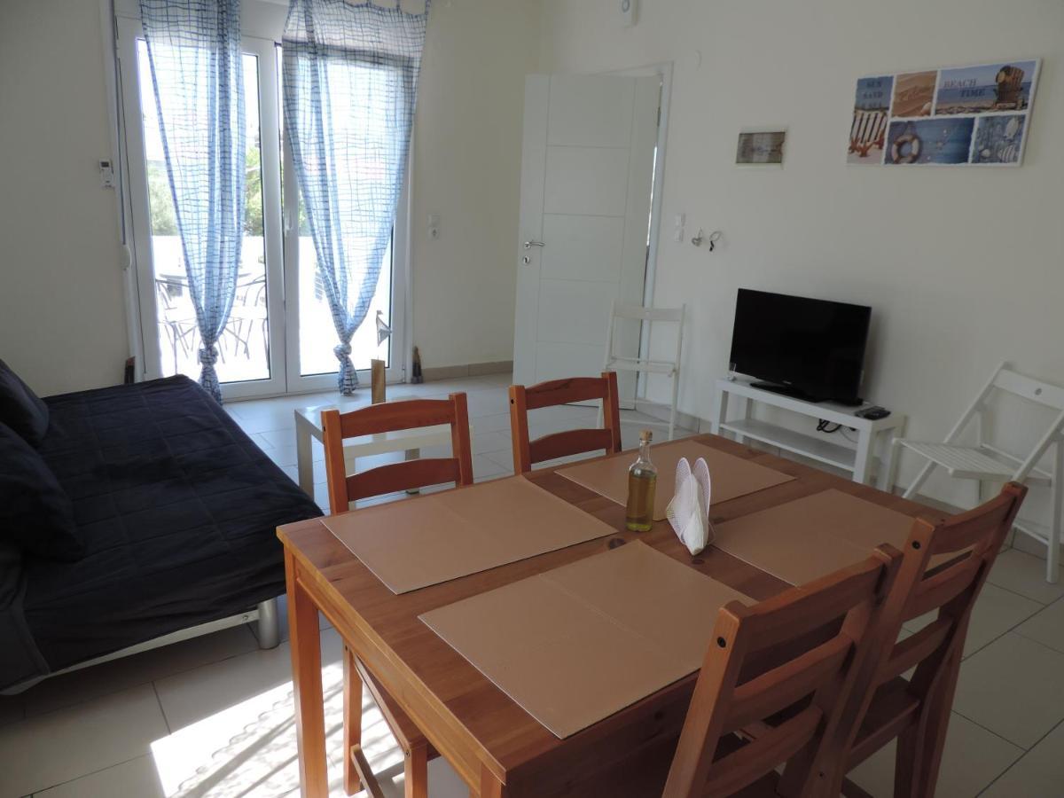 Fotis Apartments Skala Neon Kydonion Esterno foto