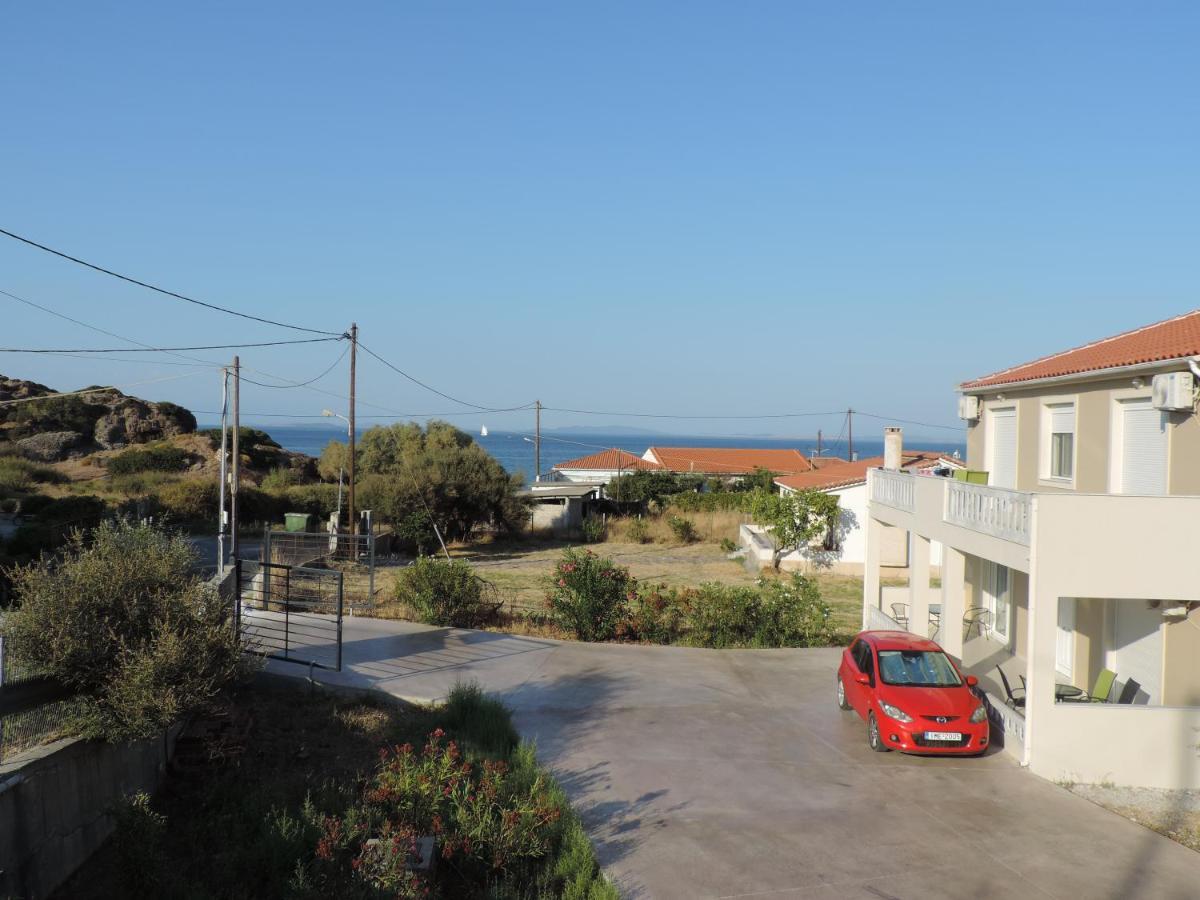 Fotis Apartments Skala Neon Kydonion Esterno foto