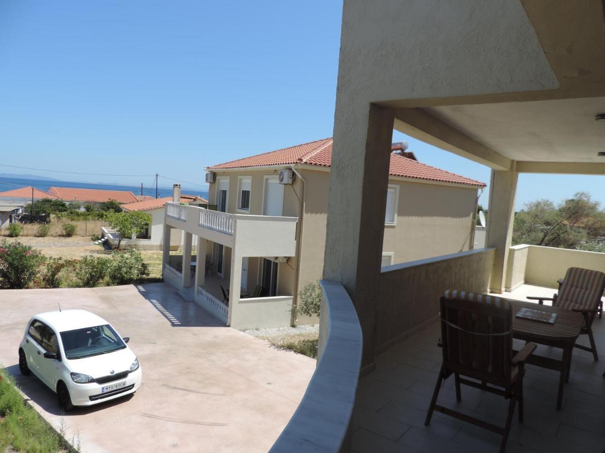 Fotis Apartments Skala Neon Kydonion Esterno foto