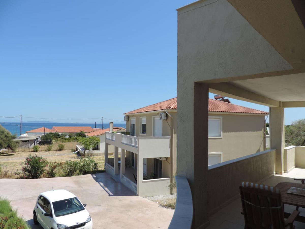 Fotis Apartments Skala Neon Kydonion Esterno foto