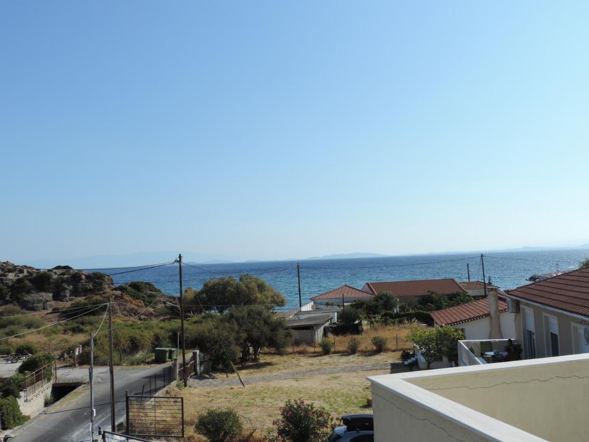 Fotis Apartments Skala Neon Kydonion Esterno foto