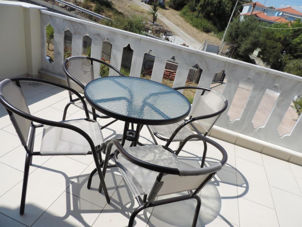 Fotis Apartments Skala Neon Kydonion Esterno foto