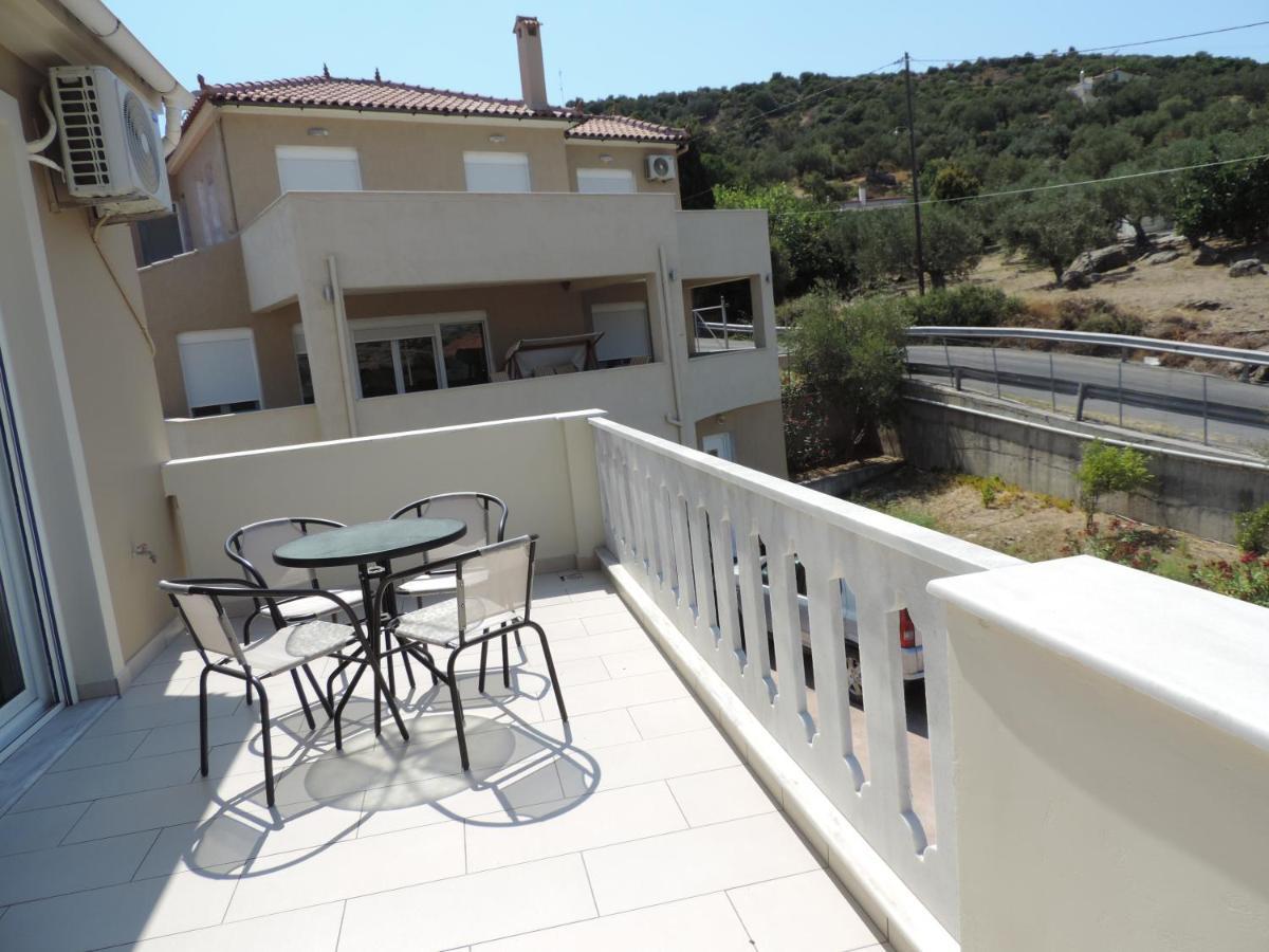 Fotis Apartments Skala Neon Kydonion Esterno foto