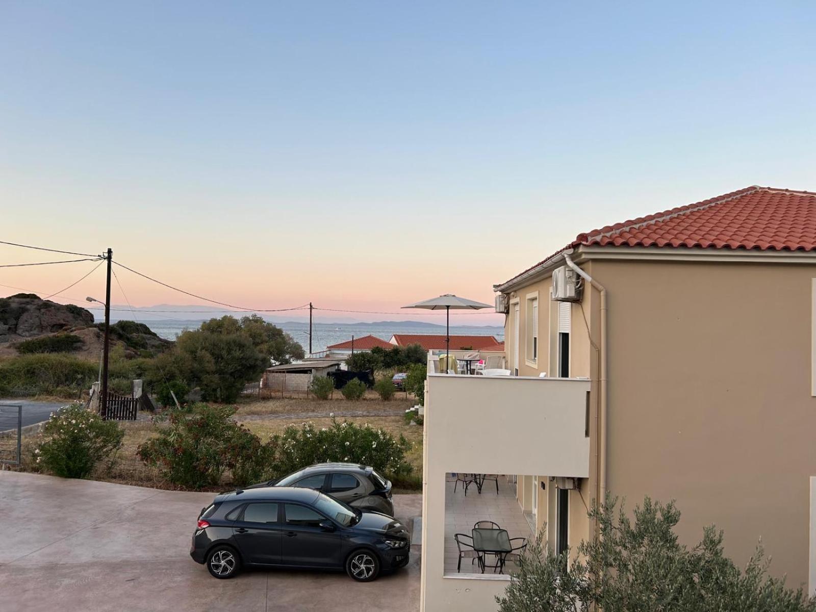 Fotis Apartments Skala Neon Kydonion Esterno foto