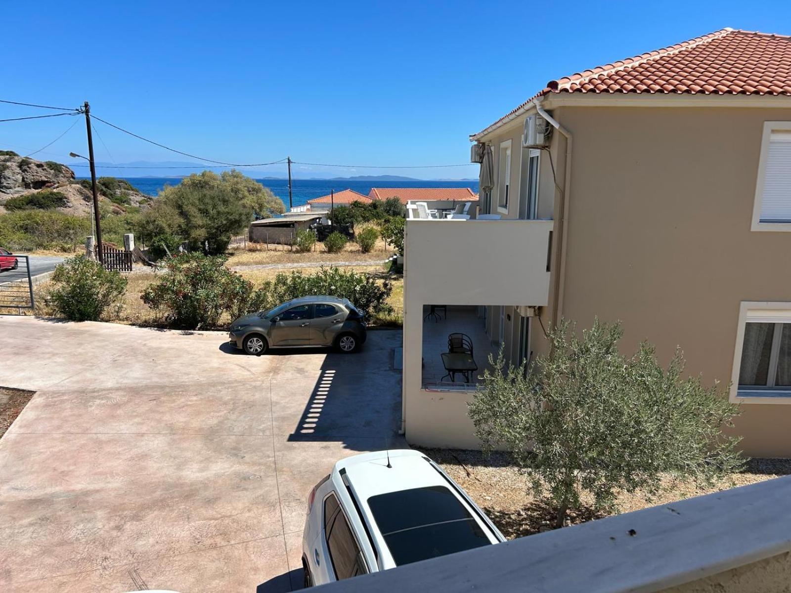 Fotis Apartments Skala Neon Kydonion Esterno foto