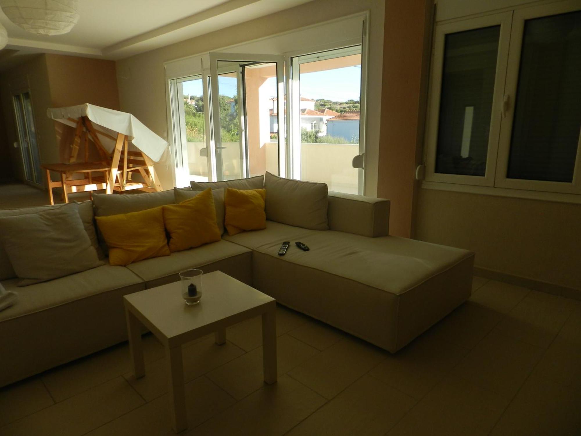 Fotis Apartments Skala Neon Kydonion Esterno foto